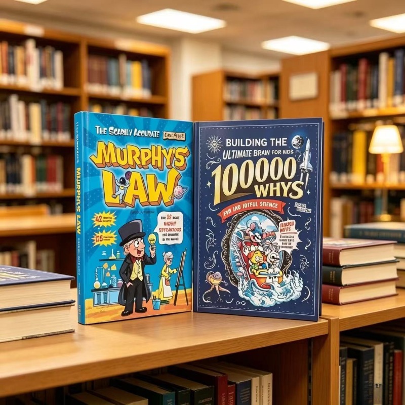 Kids Education Book - 2026@@@Lei de Murphy e 100.000 Porquês: