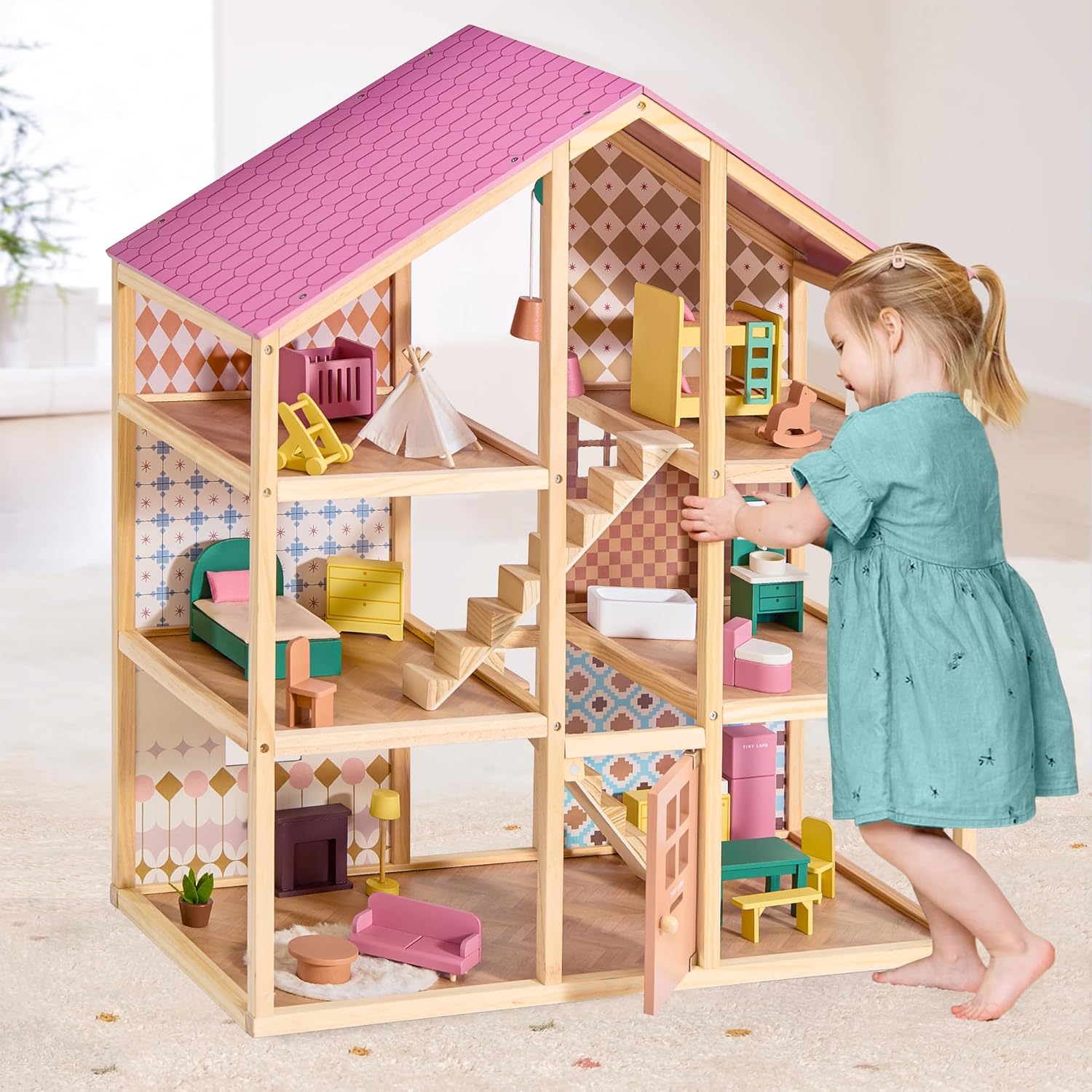 Montessori Shelf Toy - Estante Montessori para Livros e Brinquedos