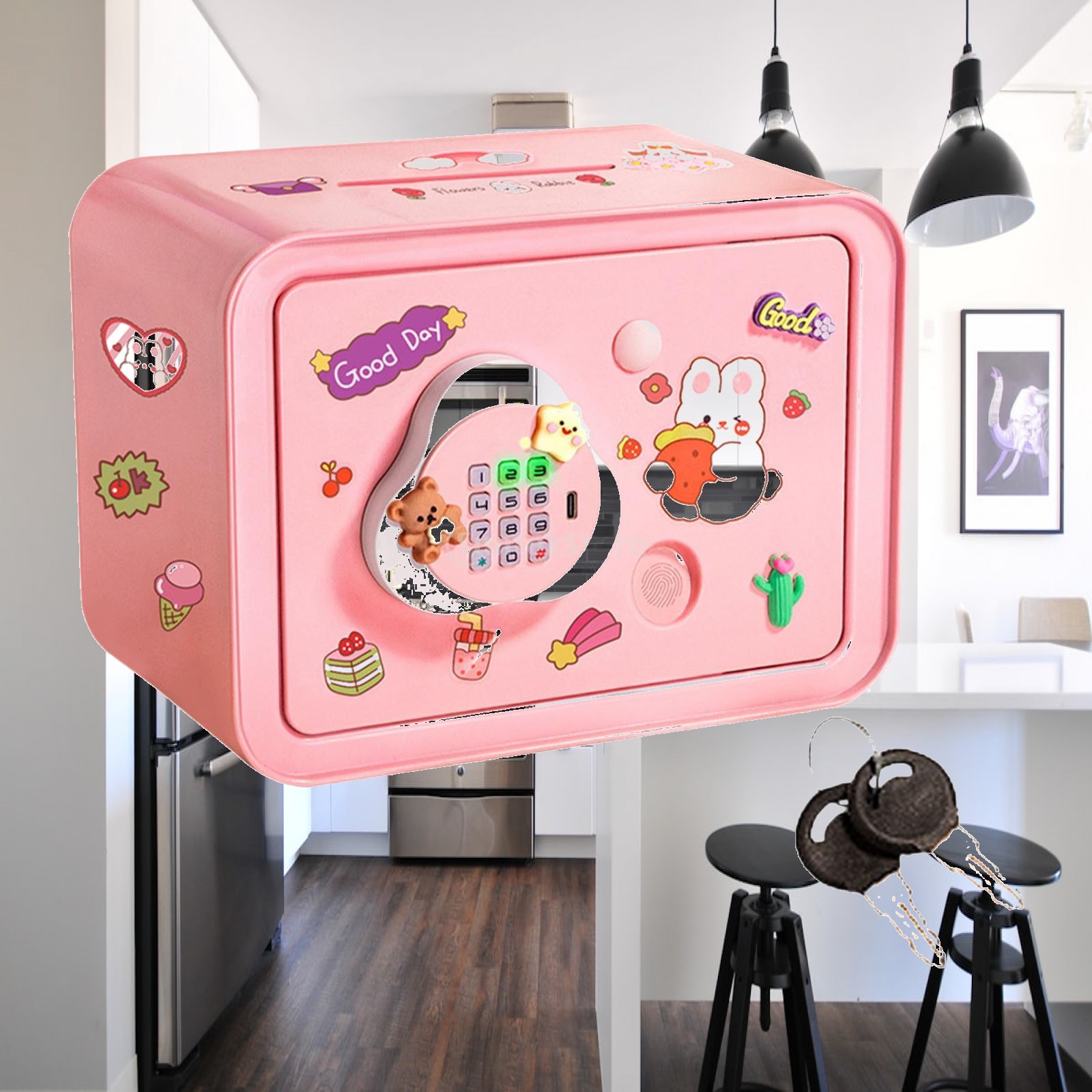 Kids Education Savings - Cofrinho ATM com Músicas e Desenhos