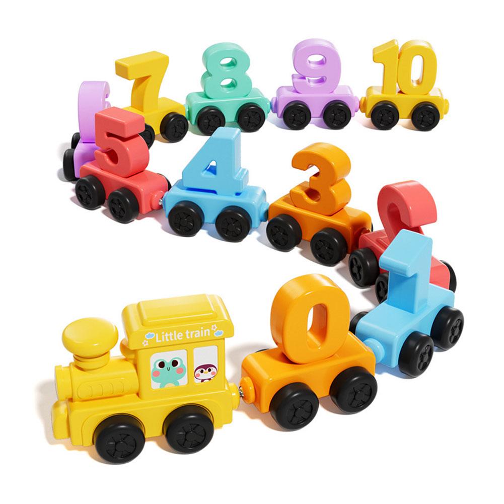 Kids Education Things - Conjunto de Brinquedos Educativos Montessori Trem