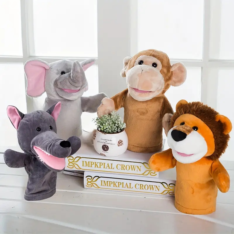 Kids Education Story - Brinquedo animal de pelúcia dos desenhos