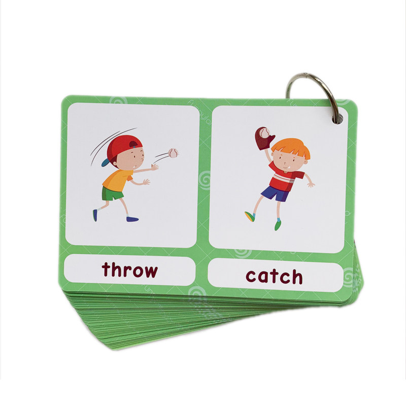 100 Cartões de Vocabulário em  - Kids Education Things avaliação e preço