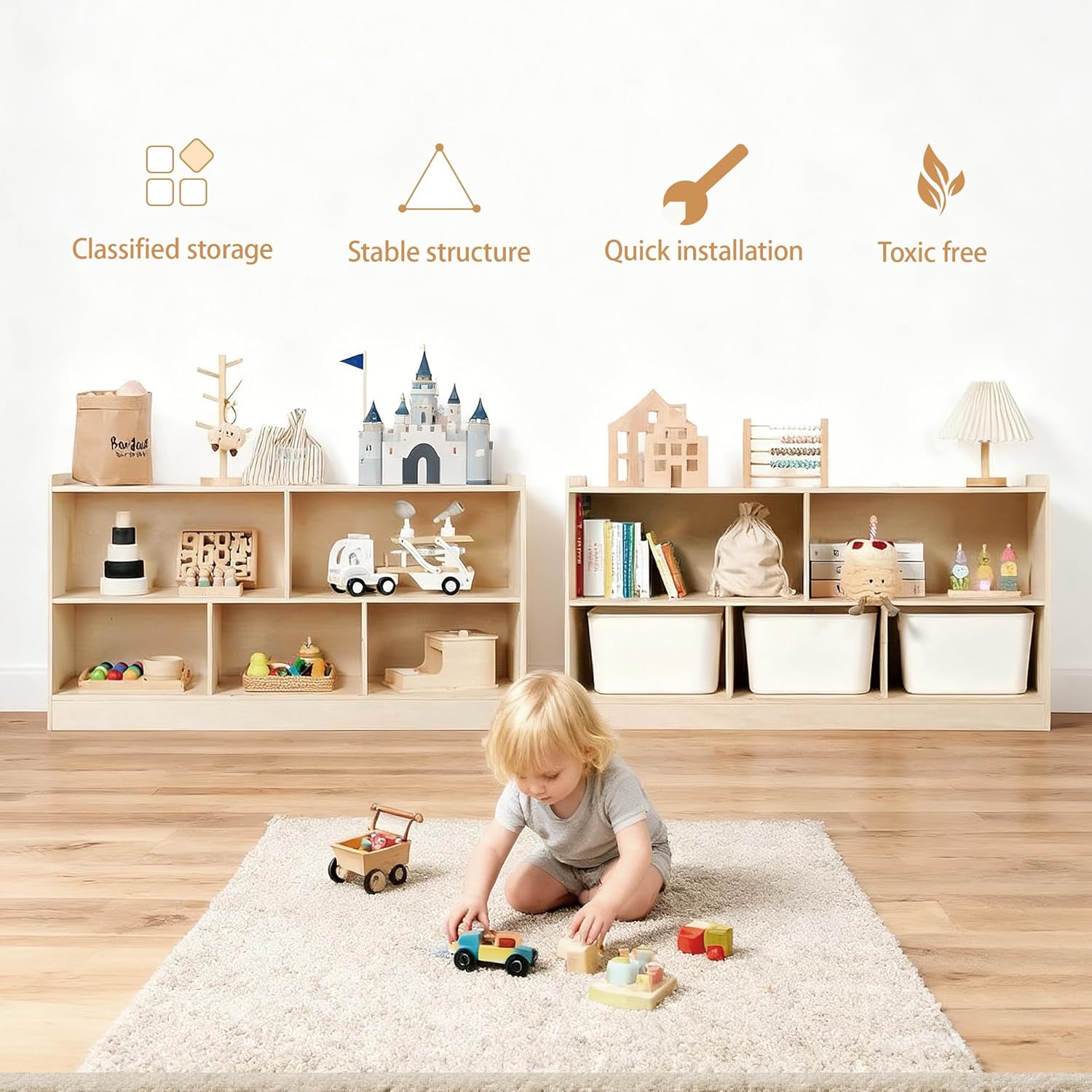 Estante Montessori para Livros - Montessori Shelf Toy avaliação e preço