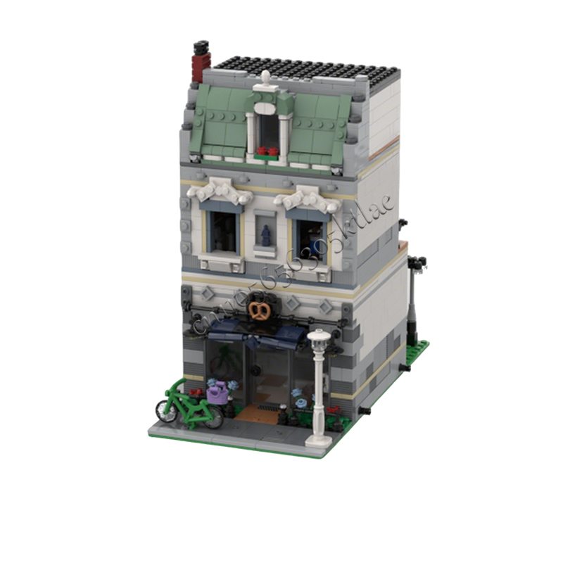 1268 Peças MOC Cenário Urbano  - Kids Education Story avaliação e preço