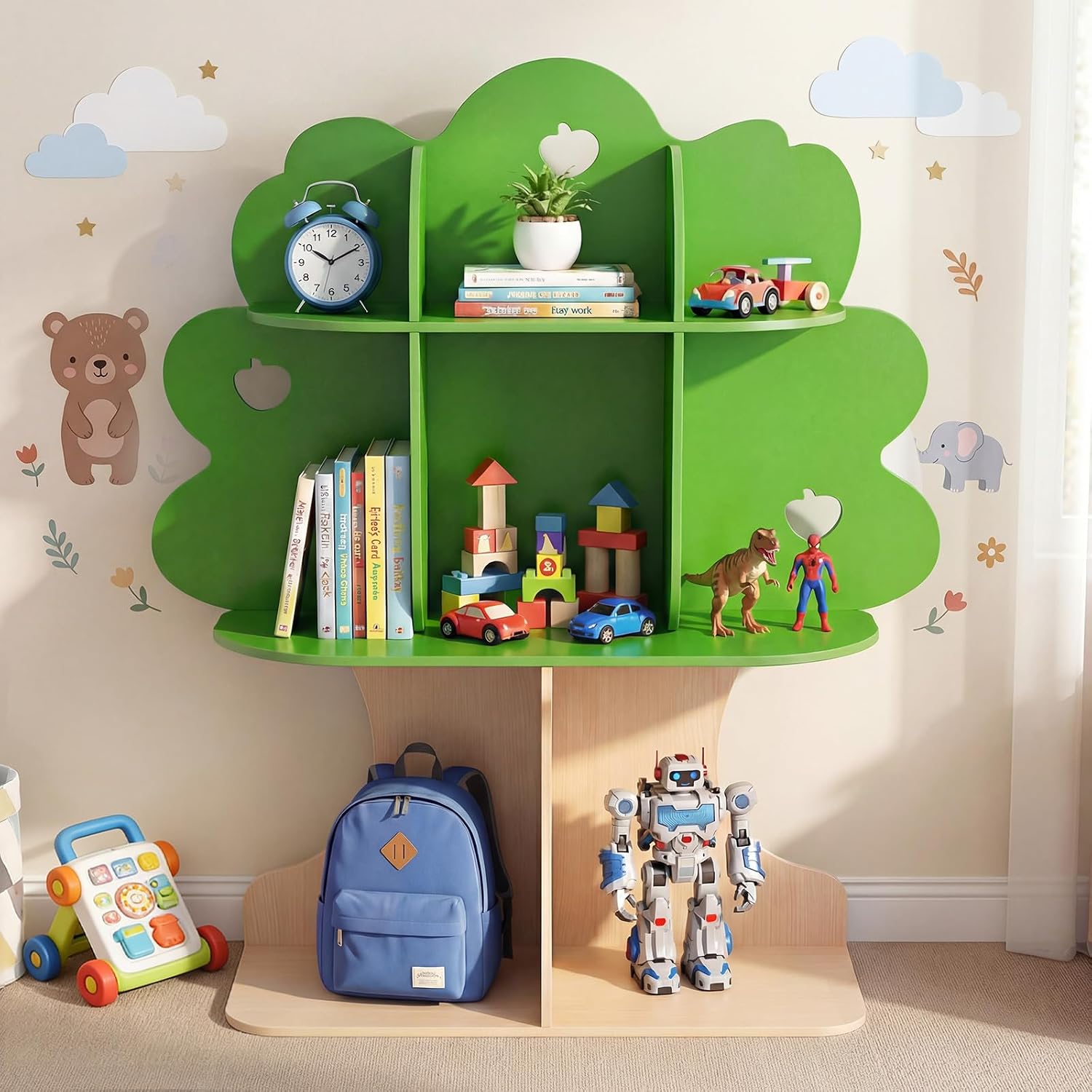 Estante de Livros Infantil em  - Montessori Shelf Toy avaliação e preço