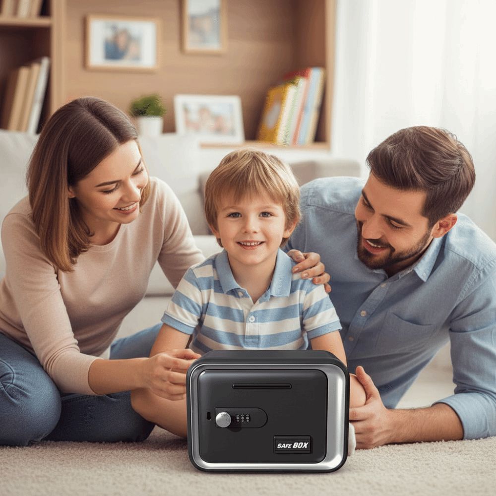 Cofrinho Infantil com Senha, B - Kids Education Savings avaliação e preço