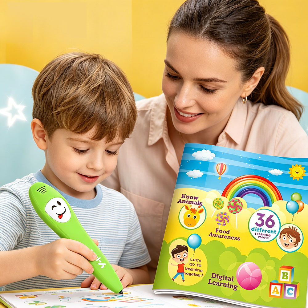 Caneta Falante com Livros, Liv - Kids Education Book avaliação e preço