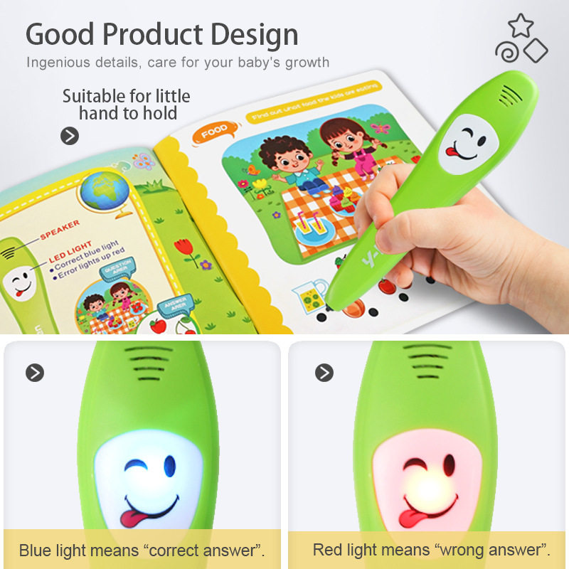 Caneta Falante com Livros, Liv - Kids Education Book avaliação e preço