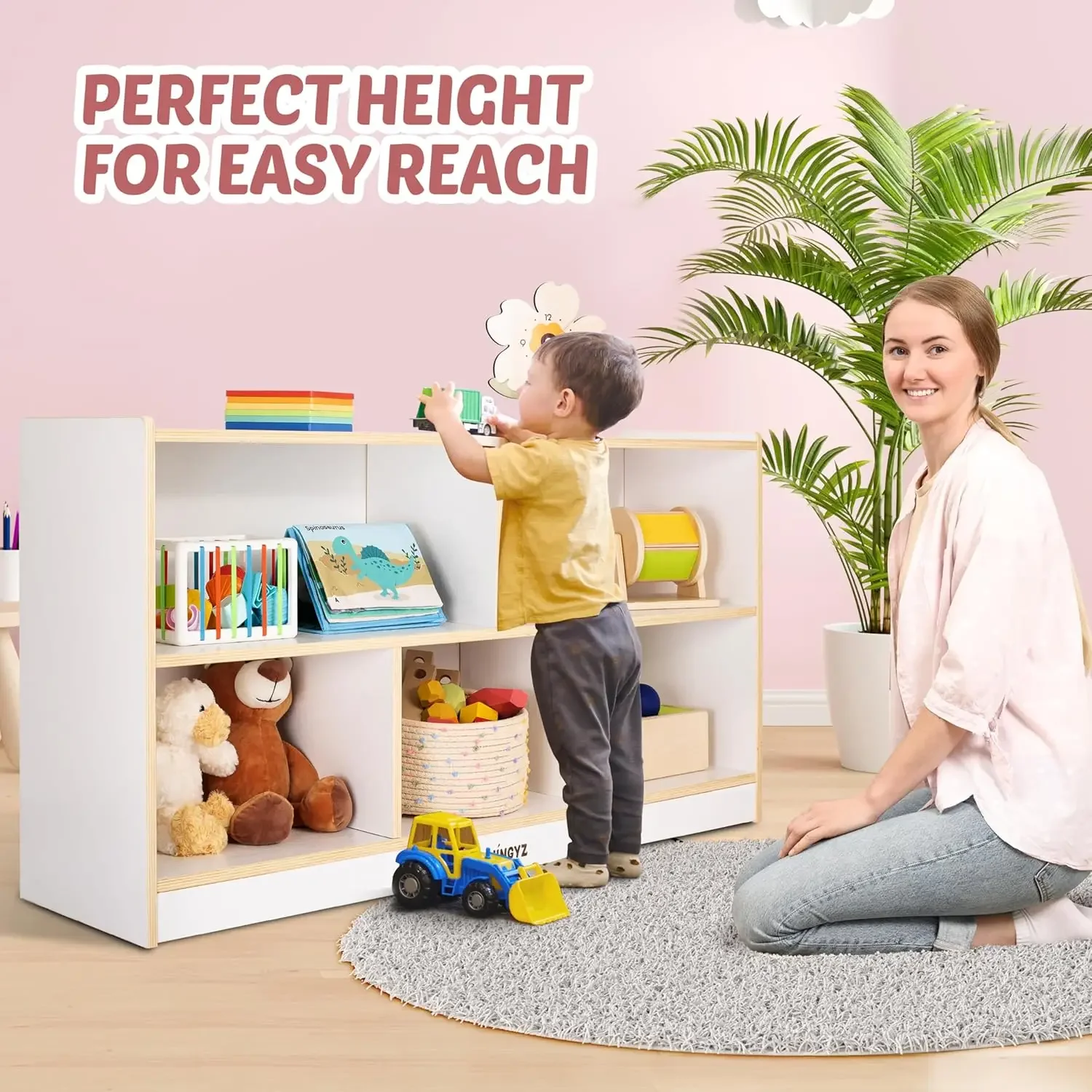 Organizador de Brinquedos para - Montessori Shelf Toy avaliação e preço
