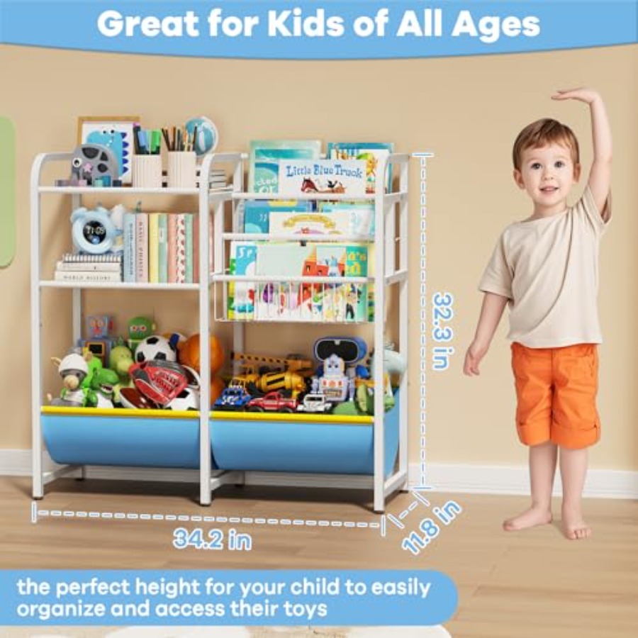 Estante e Organizador de Brinq - Montessori Shelf Toy avaliação e preço