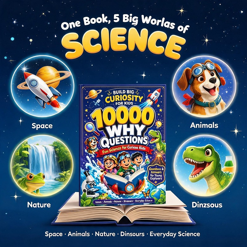 10000 Por Que? - Livro de Enci - Kids Education Book avaliação e preço