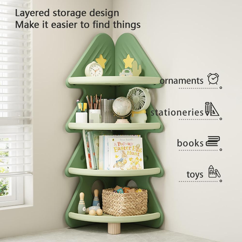 Estante de Canto de 4 Níveis p - Montessori Shelf Toy avaliação e preço