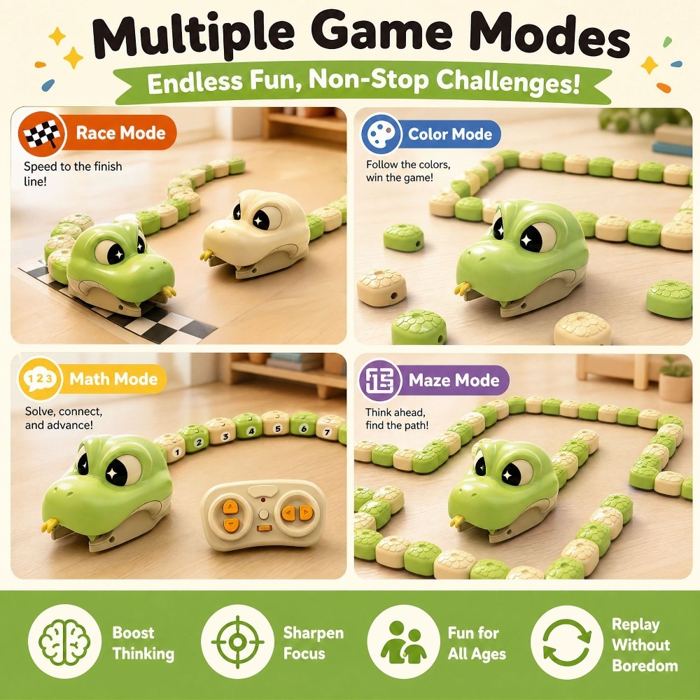 Cobra Magnética Controlada Rem - Kids Education Things avaliação e preço