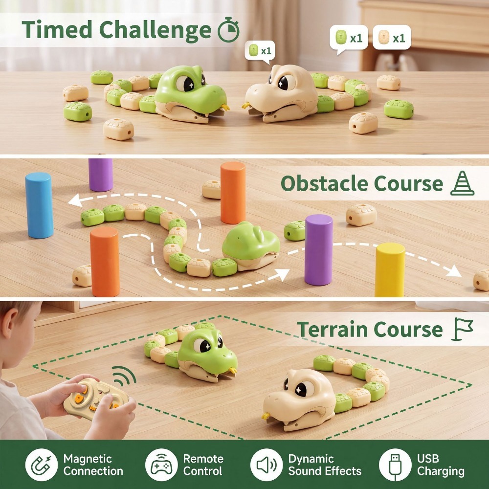Cobra Magnética Controlada Rem - Kids Education Things avaliação e preço