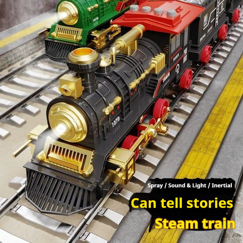 Trem Elétrico Retrô Infantil c - Kids Education Story avaliação e preço