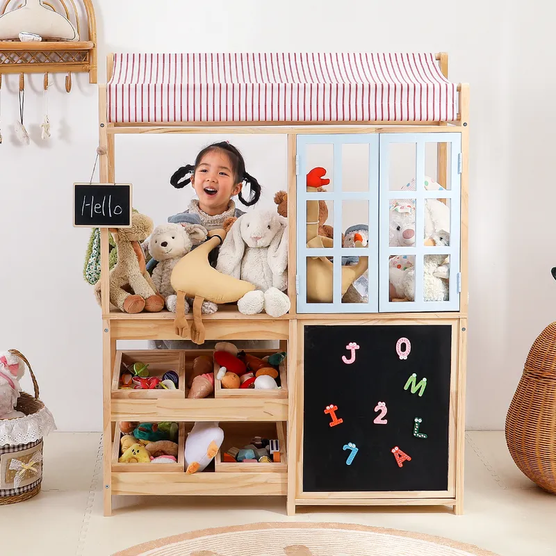 Estante de Armazenamento de Br - Montessori Shelf Toy avaliação e preço