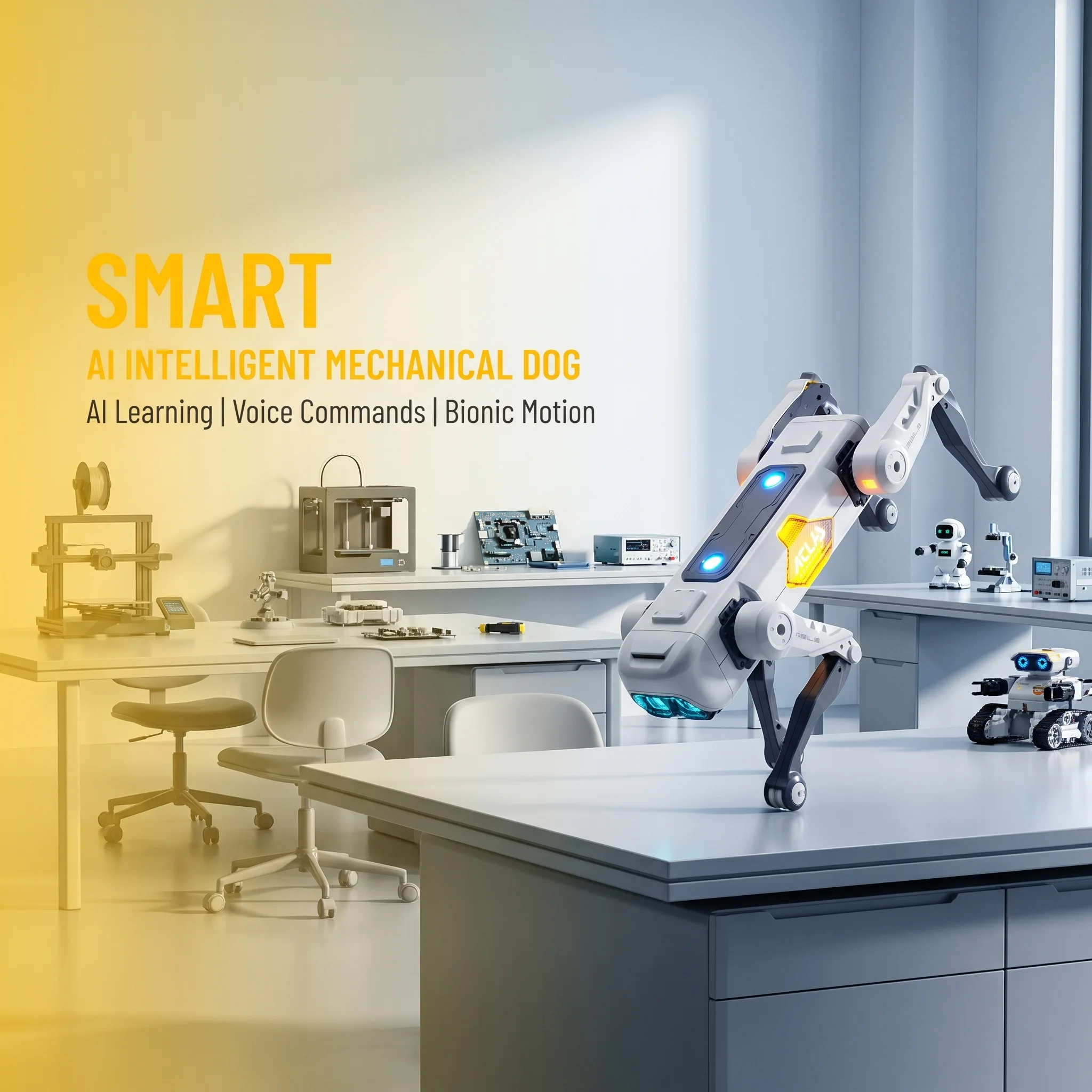 Cão Robô Inteligente com IA, C - Kids Education Things avaliação e preço