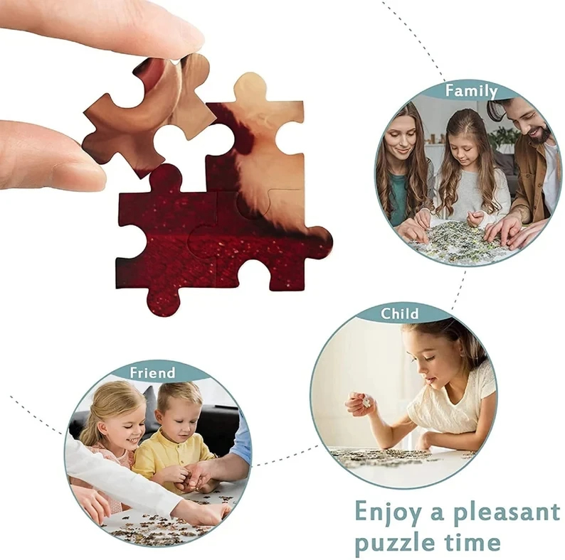 Quebra-Cabeça de 500/1000 Peça - Kids Heaven Education avaliação e preço