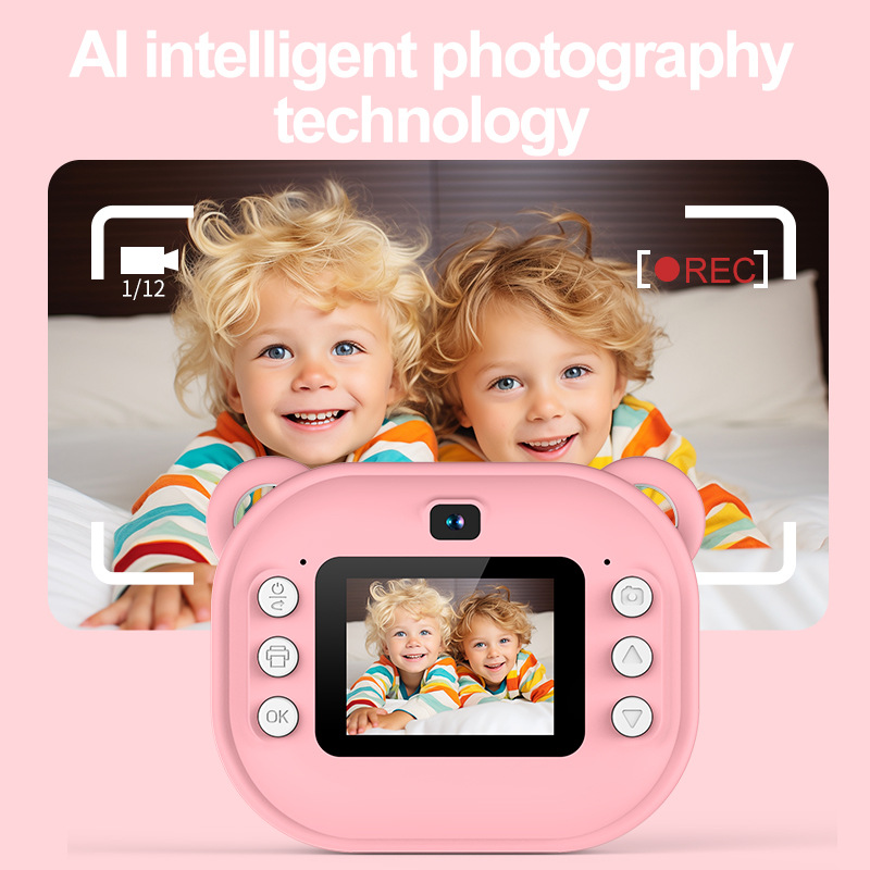 Thermal Print Camera Toy for C - Kids Early Education Photos avaliação e preço