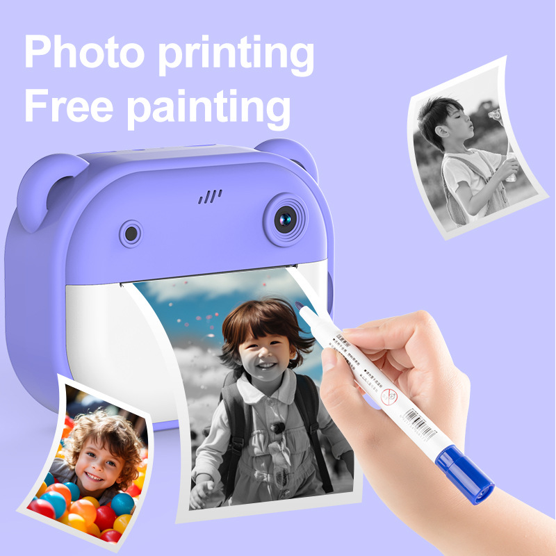 Thermal Print Camera Toy for C - Kids Early Education Photos avaliação e preço