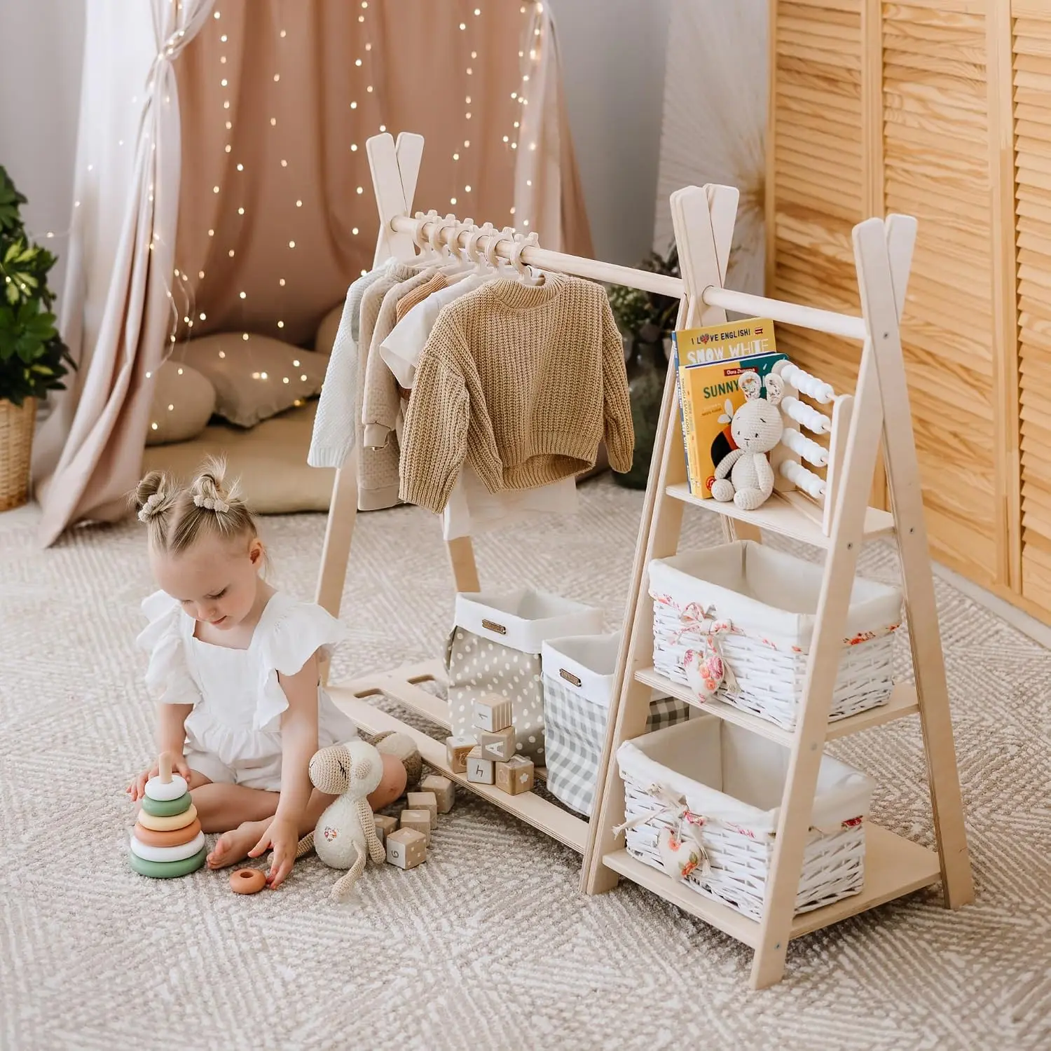 Armazenamento de Brinquedos +  - Montessori Shelf Toy avaliação e preço